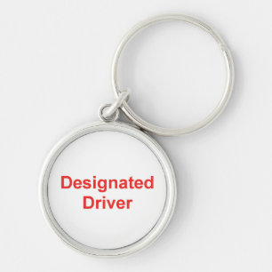 Designated Driver Keychain