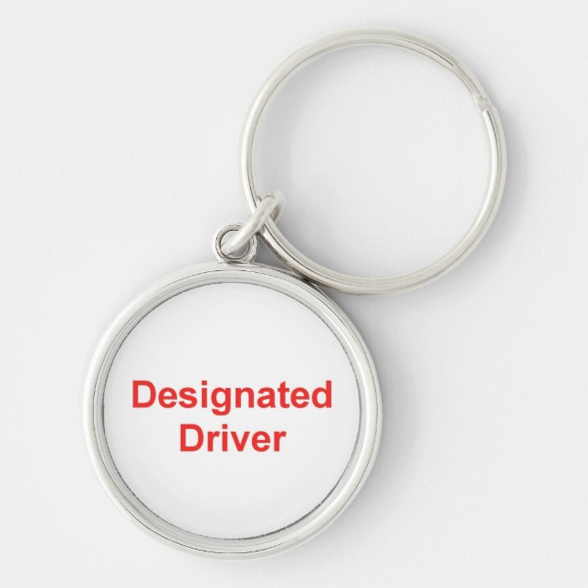Designated Driver Keychain (Front)