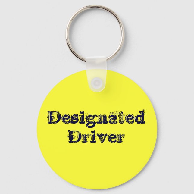 Designated Driver Keychain (Front)