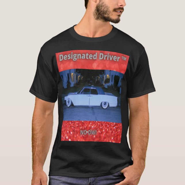 Designated Driver Lincoln Continental T-Shirt (Front)