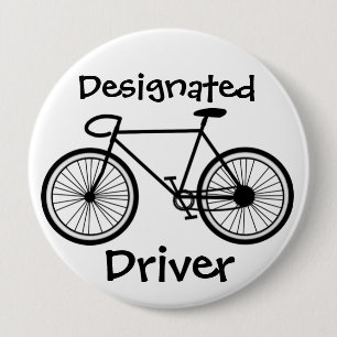 Designated Driver - SRF 10 Cm Round Badge