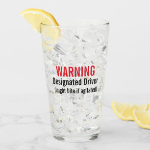Designated Driver's Tumbler Glass