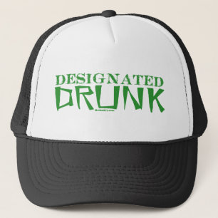 Designated Drunk Green Trucker Hat