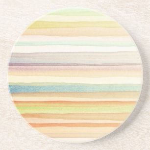 Designed art background. Used watercolor Coaster