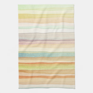 Designed art background. Used watercolor Tea Towel