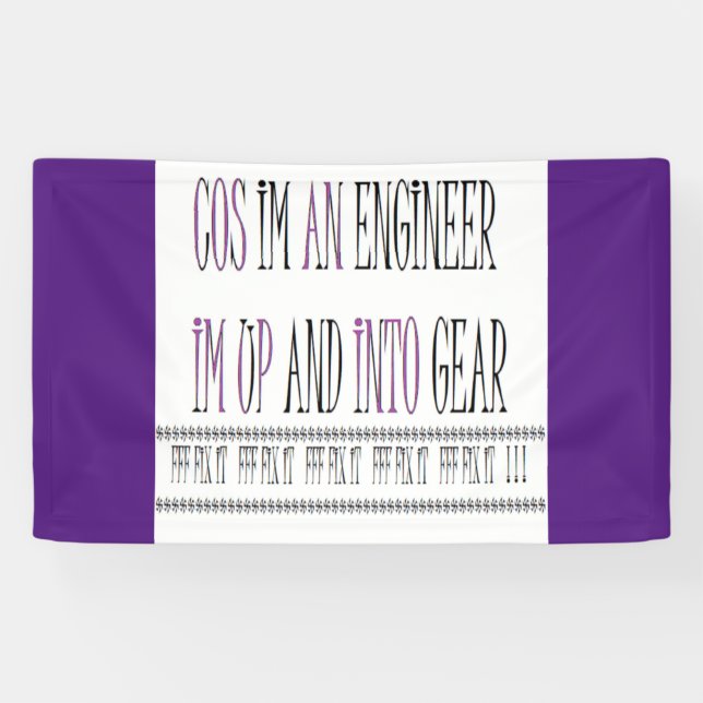 Designed for engineers and those who fix things banner (Horizontal)