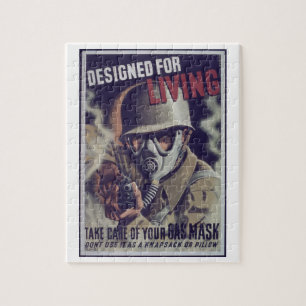 Designed_for_Living-_Propaganda Poster Jigsaw Puzzle