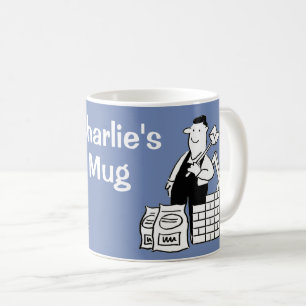 Designed for the Builder. Funny Builders Coffee Mug