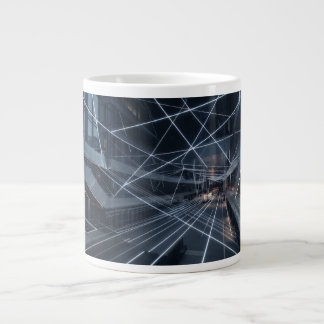 Designed Large Coffee Mug