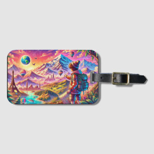 designed luggage tag