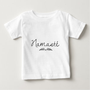 Designed Namaste Yoga Baby T-Shirt