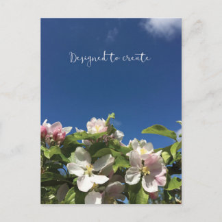 Designed to create inspirational postcard