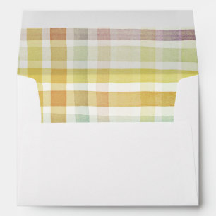 Designed watercolor art background, texture 2 envelopes