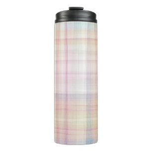Designed watercolor art background, texture thermal tumbler