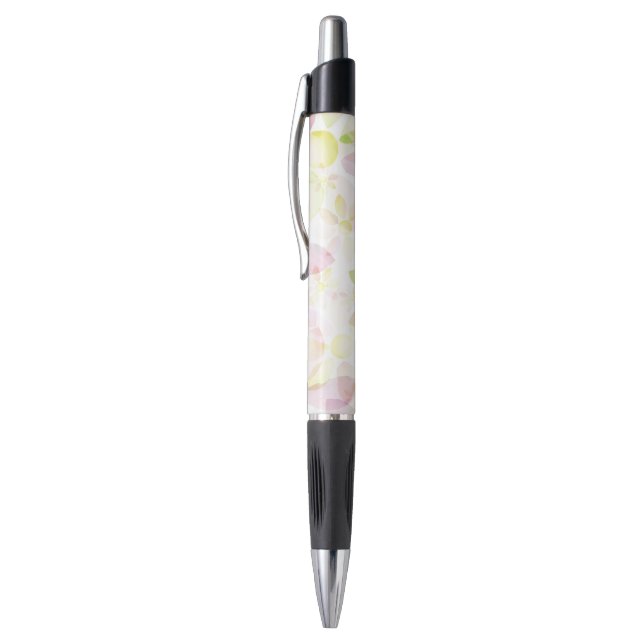 Designed watercolor flower background, texture (Top (Vertical))