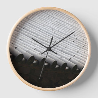 Designed with a photograph of South Korea, Natural Clock