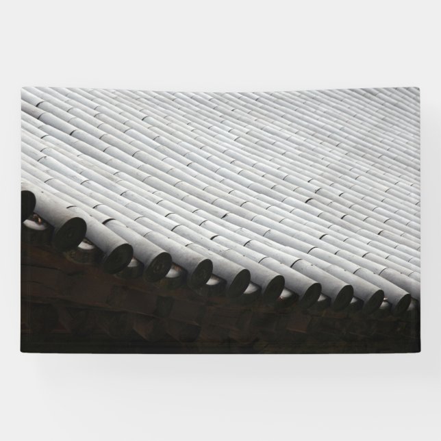 Designed with a photograph of South Korea, Printed Banner (Horizontal)