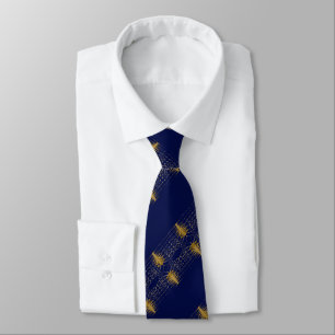 Designer 2013 Signature Series: Gold on Blue Tie