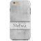 Designer Bling Damask Pattern Personalised -Silver