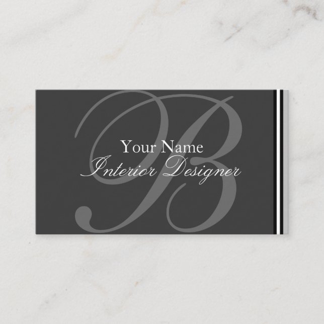 Designer Business Card (Front)