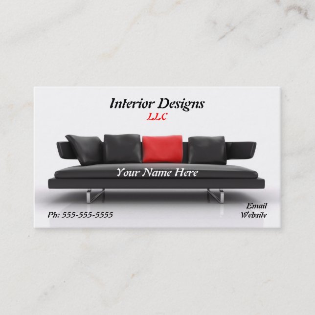 designer business card (Front)
