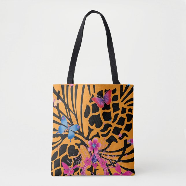 Designer Butterfly Bulk Pack for Party Favours Tote Bag (Front)