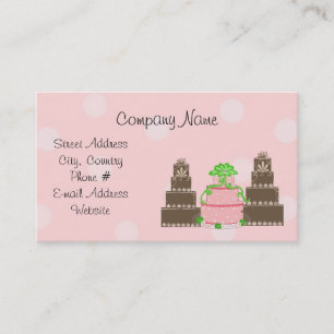 Designer Cakes Business Card