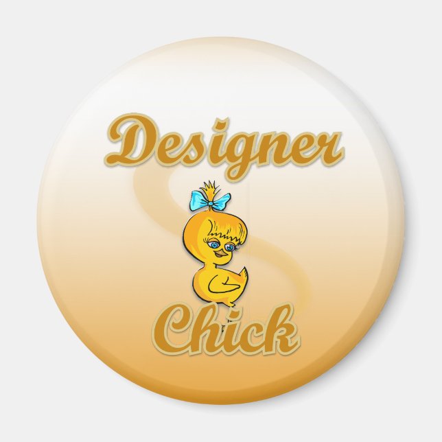 Designer Chick Magnet (Front)
