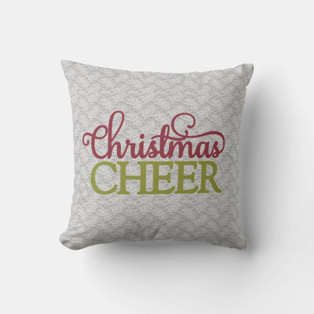 Designer Christmas Throw Pillows (Front)