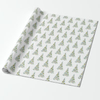 Designer Christmas Wrapping Paper Christmas Tree