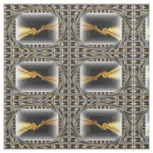 Designer Crafting Fabric By Yard Luxury Gold Black