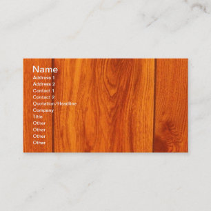 Designer Flooring Wood Tile Business Cards