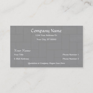 Designer Flooring Wood Tile Business Cards