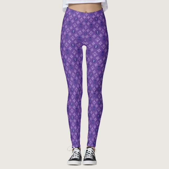 Designer Halloween, Homage to Louis! Leggings (Front)
