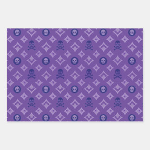 Designer Halloween! Inspired by Louis. Wrapping Paper Sheet
