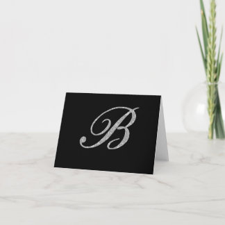 Designer Initial note cards