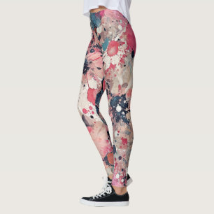 Designer-Leggings mit ausgefallenem Muster Leggings