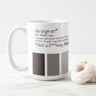 Designer. Not Magician Coffee Mug