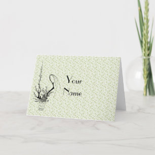 Designer Note Card Template