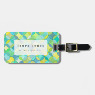 Designer Pattern Personalised Luggage Baggage Tag