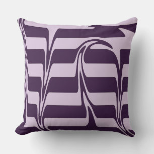 Designer Purple & Mauve Pillow