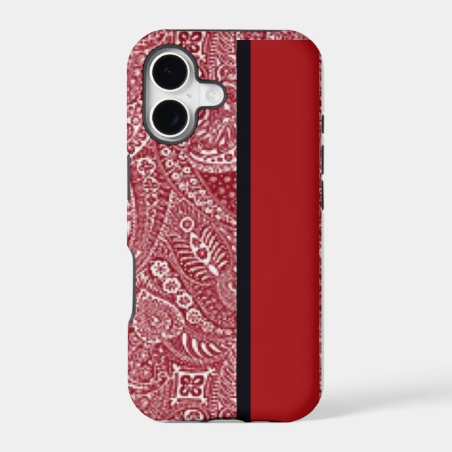 Designer Red IPhone Cases (Back)