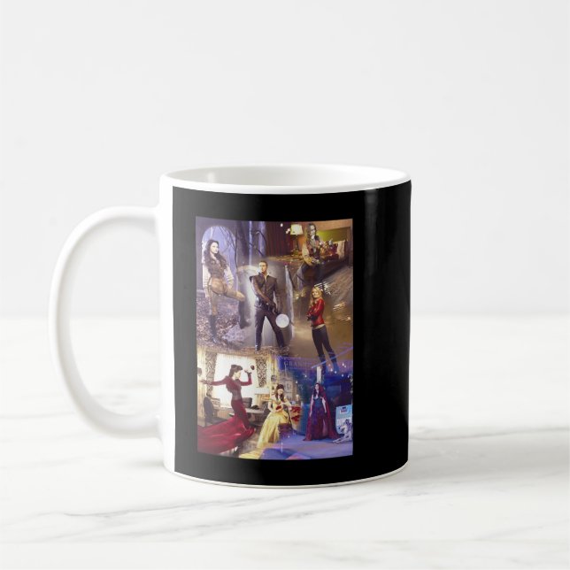 Designer regina mills Dance Rock Funny Gift Coffee Mug (Left)