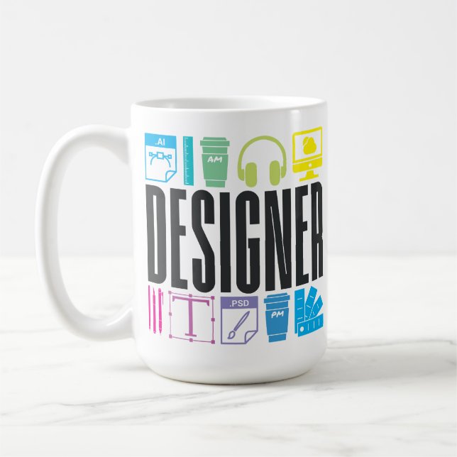 Designer Tools Coffee Mug (Left)