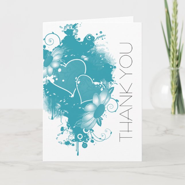 DESIGNER WEDDING THANK YOU NOTES (Front)