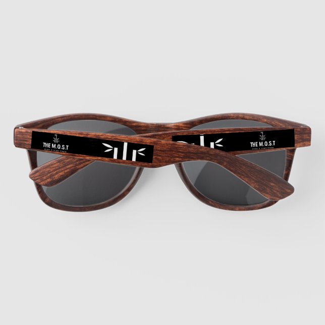 Designer Wood frame Sunglasses (Back)