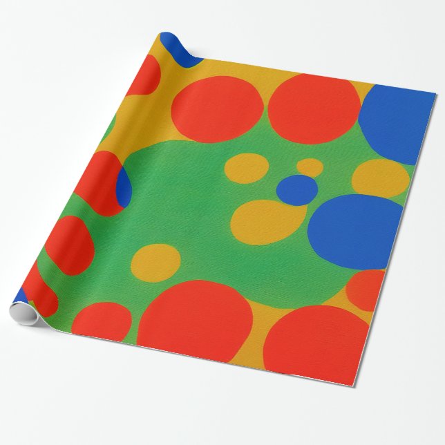 Designer Wrapping Paper (Unrolled)