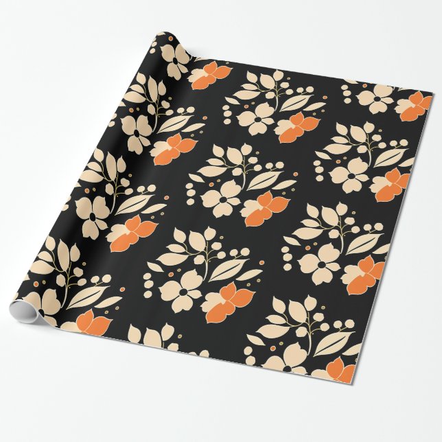 Designer Wrapping Paper (Unrolled)