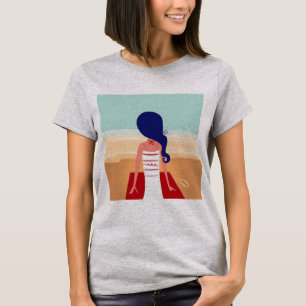 Designers tshirt with Vintage illustration