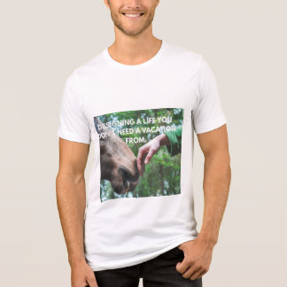 Designing A Life Equestrian Horse Lover Motivation Tri-Blend Shirt